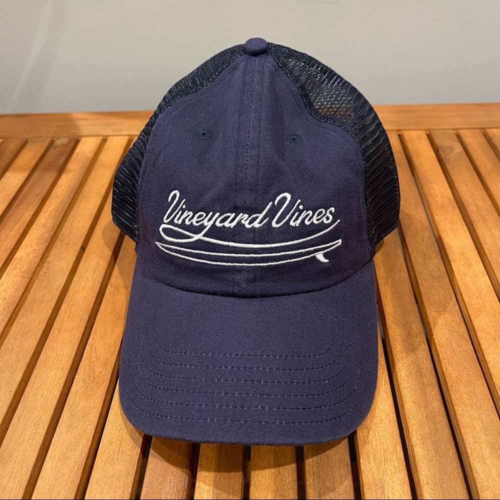 Vineyard Vines Embroidered Trucker Hat